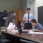 Sean Hernandez and Nate Wong debating (2011)
